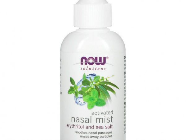 NOW Foods, Solutions, активированный спрей для носа, 59 мл (2 жидк. унции)