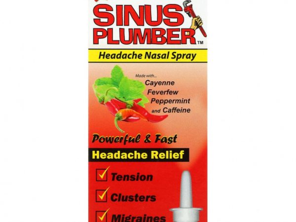 Greensations, Sinus Plumber, головная боль, назальный спрей, 0,68 жидких унций