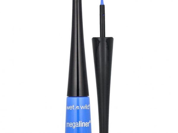 Wet n Wild, Жидкая подводка для глаз MegaLiner, цвет Voltage Blue, 3,5 мл