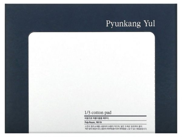 Pyunkang Yul, Прямоугольные ватные диски '1/3', 160 шт.