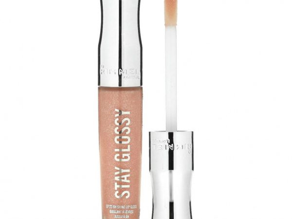 Rimmel London, Stay Glossy, блеск для губ, оттенок 110 Dorchester Rose, 5,5 мл (0,18 жидк. унции)