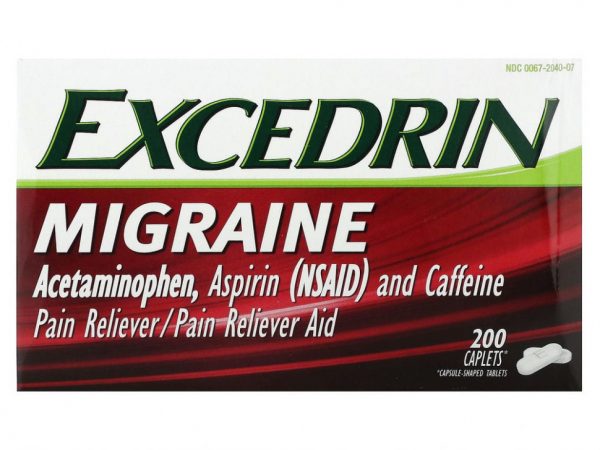 Excedrin, Мигрень`` 200 капсул