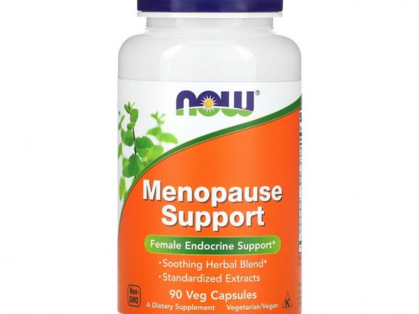 NOW Foods, Menopause Support, 90 растительных капсул