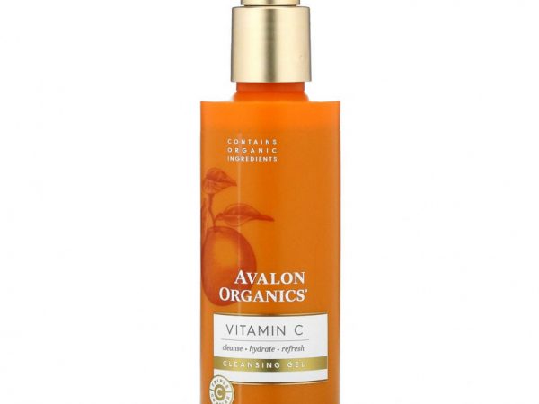 Avalon Organics, Витамин C, очищающий гель, 177 мл (6 жидк. Унций)