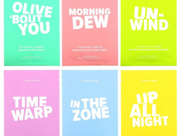 I Dew Care, Let's Get Sheet Faced, 14 Day Sheet Mask Set, 0.67 fl oz (20 ml) Each