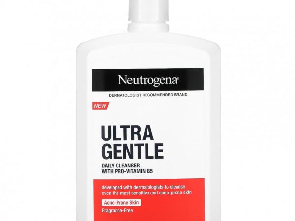Neutrogena, Ультра мягкое, ежедневное очищающее средство с провитамином B5, без отдушек, 473 мл (16 жидк. Унций)