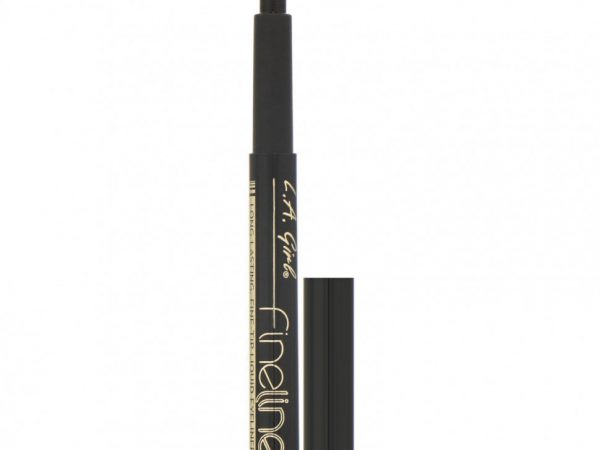 L.A. Girl, Жидкая подводка для глаз Fineline Liquid Eyeliner, цвет Black, 1,1 мл