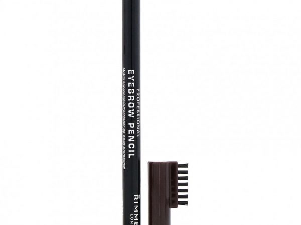 Rimmel London, Профессиональный карандаш для бровей, 001 темно-коричневый, 1,4 г