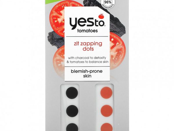 Yes To, Zit Zapping Dots, томаты, 24 точки