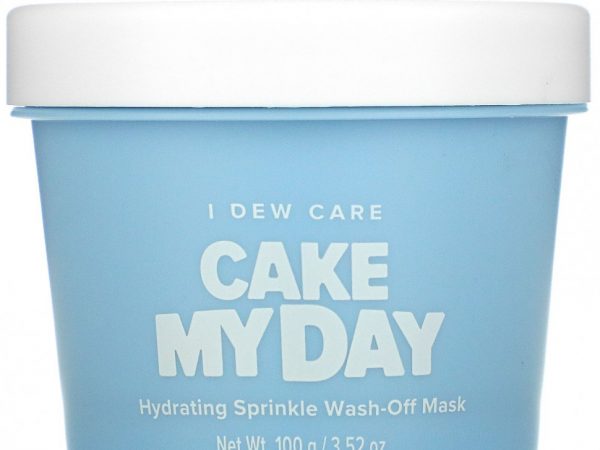 I Dew Care, Cake My Day, увлажняющая смываемая маска для лица, 100 г (3,52 унции)