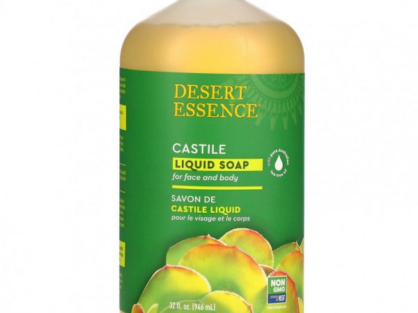 Desert Essence, Кастильское жидкое мыло, 946 мл (32 жидк. унции)