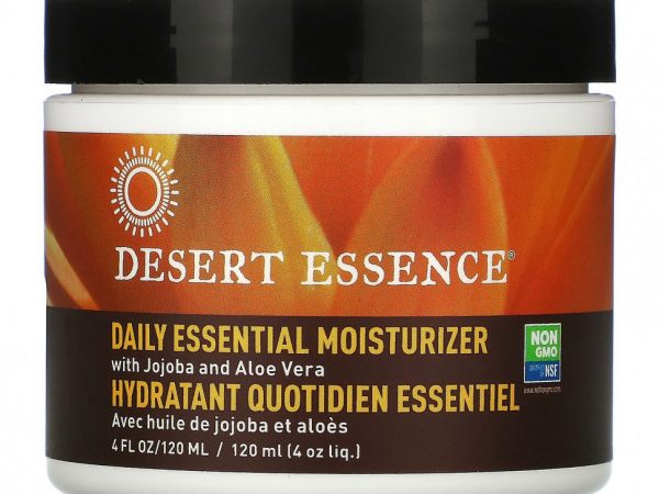 Desert Essence, Увлажняющий крем для ежедневного применения, 4 жидких унции (120 мл)