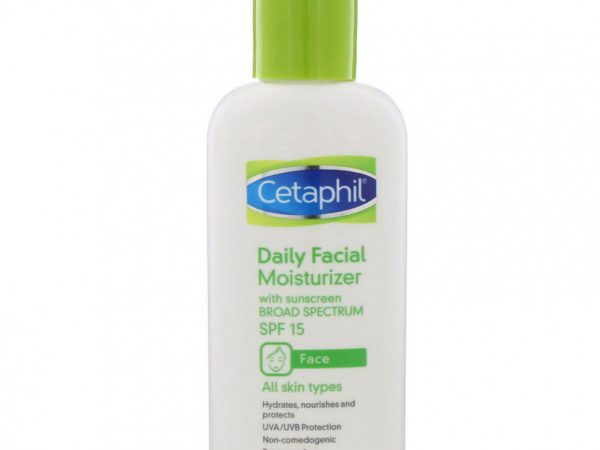 Cetaphil, Дневной увлажняющий лосьон для лица с SPF 15, 118 мл