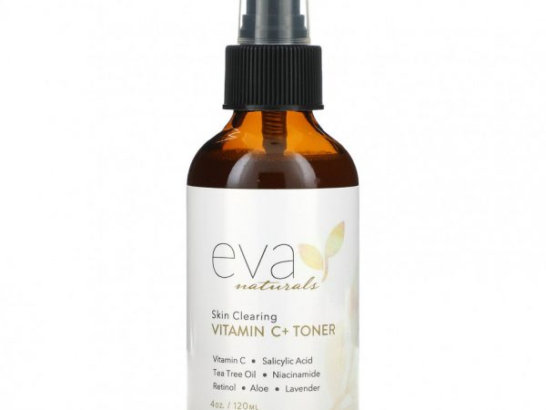 Eva Naturals, Очищающий тоник с витамином C +, 120 мл (4 унции)