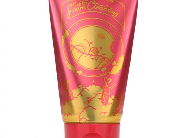 Elizavecca, Очищающая энергетическая пенка Clean Piggy Pink, 120 мл (4,06 жидк. Унции)