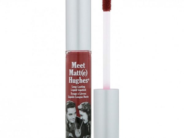 theBalm Cosmetics, Meet Matt(e) Hughes, стойкая жидкая помада, оттенок Charming, 7,4 мл