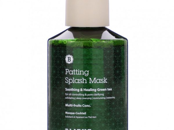 Blithe, Patting Splash Mask, успокаивающая и заживляющая маска с зеленым чаем, 150 мл (5,07 жидк. унции)
