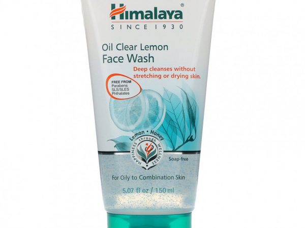 Himalaya, Средство для очищения лица с лимоном для удаления лишнего жира, для жирной кожи, 5,07 ж. унц.(150 мл)