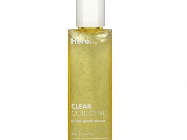 Hero Cosmetics, Clear Collective, отшелушивающее очищающее желе, 150 мл (5,07 жидк. унции)