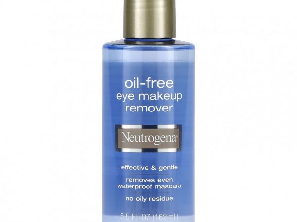 Neutrogena, Средство для снятия макияжа с глаз на немасляной основе, 5,5 унц. (162 мл)