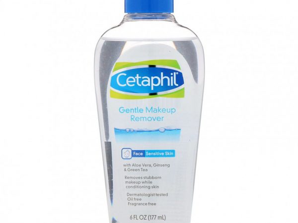 Cetaphil, Нежное средство для снятия макияжа, 177 мл
