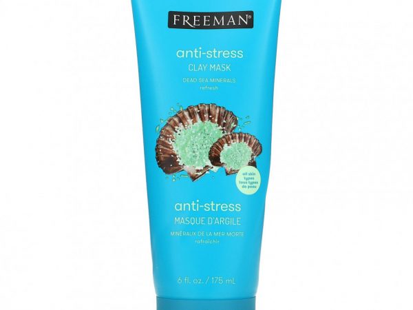 Freeman Beauty, Feeling Beautiful, антистрессовая маска из глины, минералы Мертвого моря, 175 мл (6 жидк. унций)