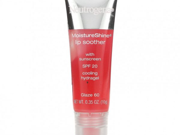 Neutrogena, MoistureShine, пустышка для губ, SPF 20, глазурь 60, 10 г (0,35 унции)