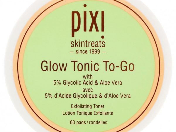 Pixi Beauty, Сияющий тоник 'На бегу', 60 подушечек