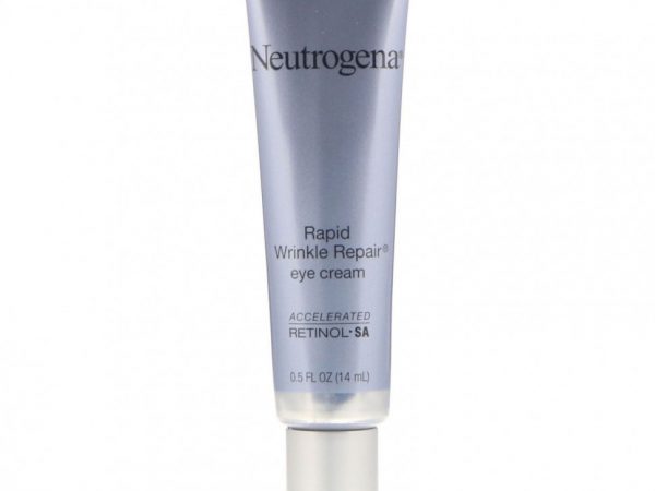 Neutrogena, Rapid Wrinkle Repair, восстанавливающий крем против морщин ускоренного действия, 14 мл (0,5 жидк. унции)
