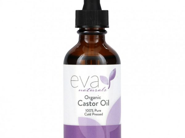 Eva Naturals, Органическое касторовое масло, 60 мл (2 унции)