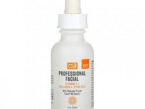 M3 Naturals, Профессиональное средство для лица, 30 мл (1 жидк. Унция)