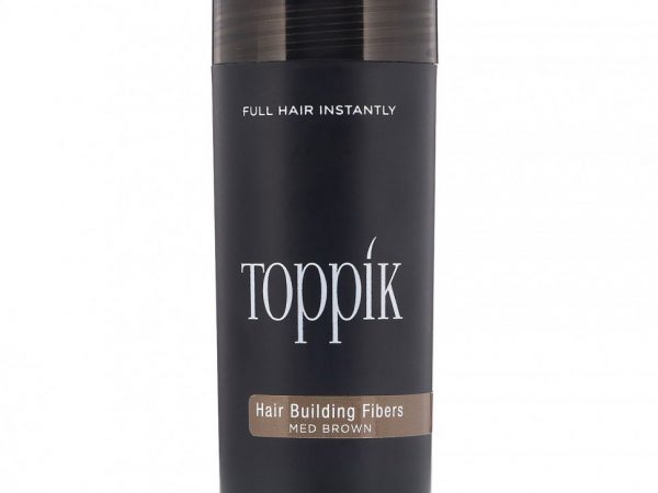 Toppik, Hair Building Fibers, волокна, оттенок коричневый, 27,5 г