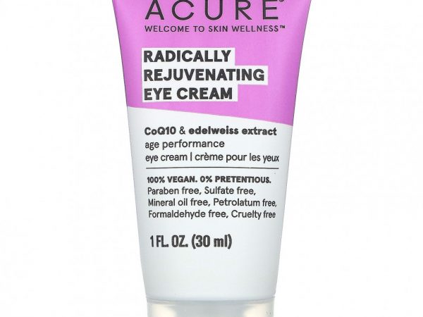 Acure, Radically Rejuvenating, крем для области вокруг глаз, 30 мл (1 жидк. унция)