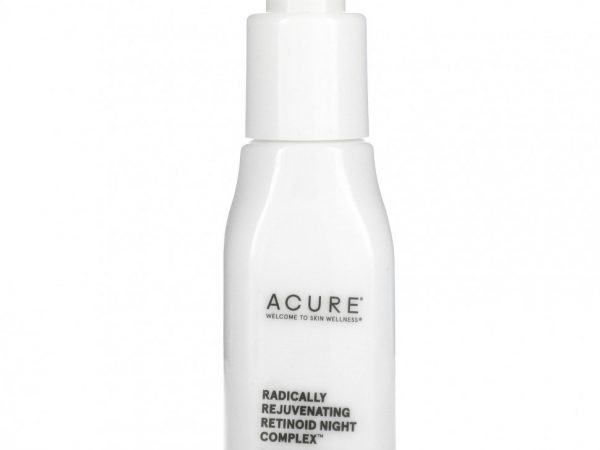 Acure, Radically Rejuvenating, омолаживающая ночная сыворотка с ретиноидами, 30 мл (1 жидк. унция)