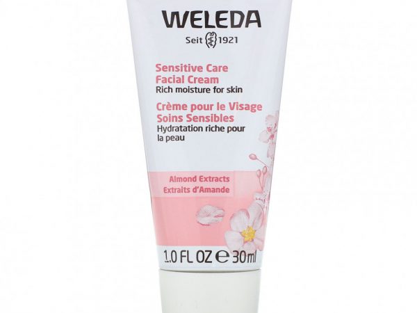 Weleda, Крем для лица для чувствительной кожи, экстракты миндаля, 30 мл (1,0 жидк. Унция)