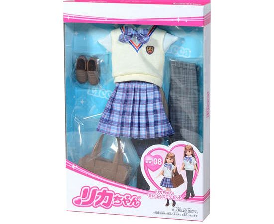 LICCA Uniform Set LW-08 Multi-Color