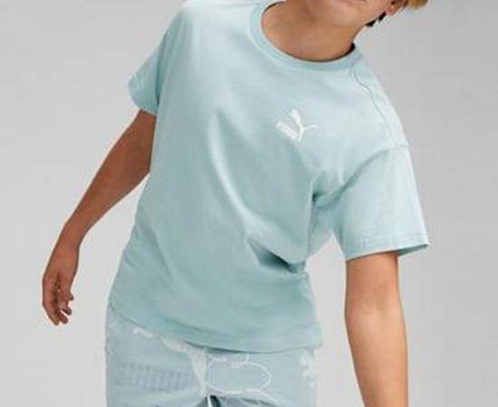 PUMA KIDS Boy T-Shirt Better Classics Relaxed Blue