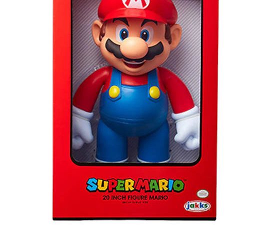 SUPER MARIO Figure Nintendo Super Mario in Box 20 inch