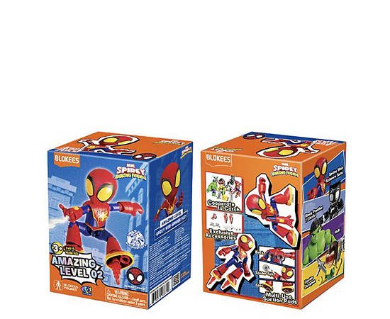 BLOKEES Figure Spider Suit Spidey and His Amazing Friends AL02 Multi-Color