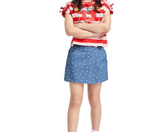 FOF KIDS Girl Skort Denim Dark Blue
