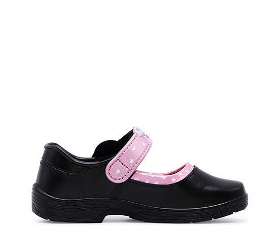 POPTEEN Girl Toddler Kindergarten Shoes PG44 Black