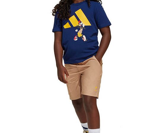 ADIDAS KIDS Uninsex Toddler Tee Set Adidas x Disney Mickey Mouse Dark Blue