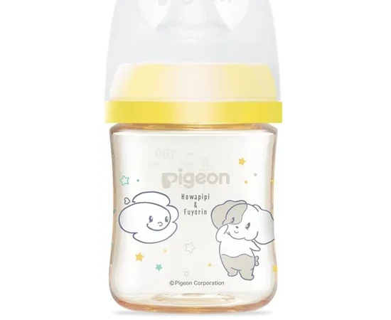PIGEON Milk Bottle Nurser PPSU Wn3 Howapipi 160 mL (2 Bottles)