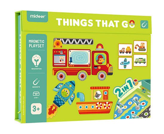 MIDEER Magnets Puzzle Games -Traffic
