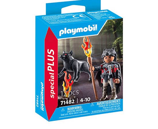 PLAYMOBIL SPECIAL PLUS WARRIOR WITH WOLF