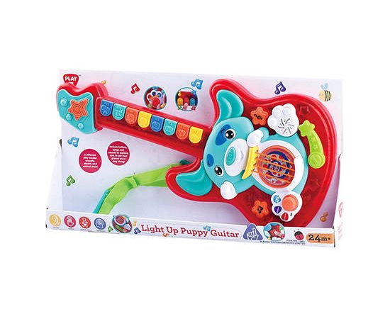 PLAYGO LIGHT UP PUPPY GUITAR