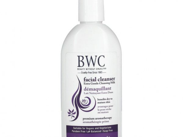 Beauty Without Cruelty, Очищающее средство для лица, экстра нежное очищающее молочко, 250 мл (8,5 жидк. Унции)