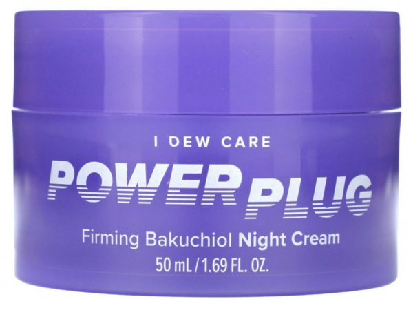 I Dew Care, Power Plug, укрепляющий ночной крем с бакучиол, 50 мл (1,69 жидк. Унции)