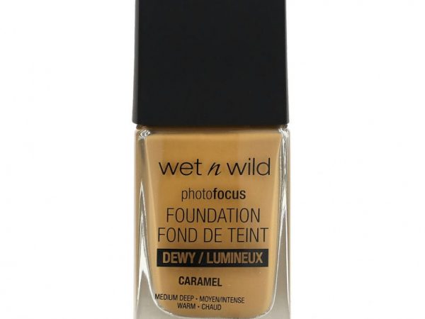 wet n wild, PhotoFocus Foundation, карамель, 28 мл (0,95 жидк. Унции)
