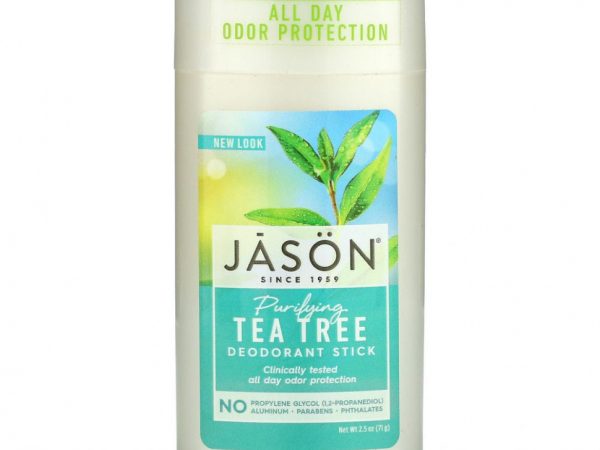 Jason Natural, дезодорант-стик, чайное дерево, 71 г (2,5 унции)
